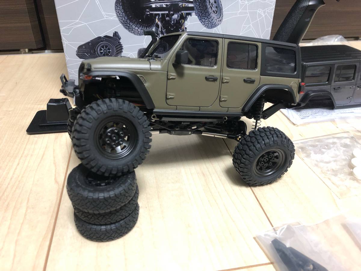 京商 MINI-Z 4×4 ラングラールビコン オプション多数 ミニッツ4×4