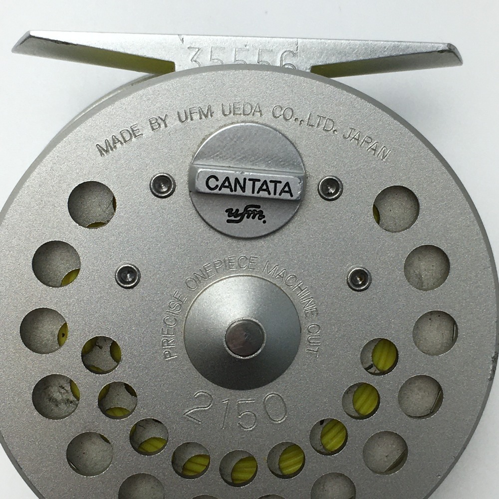 ufmウエダ CANTATA カンタータ 2150 フライリール やや傷や汚れあり