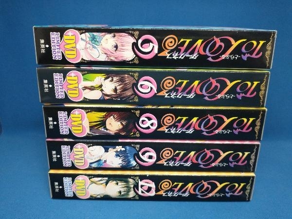 To LOVEる-とらぶる- ダークネス DVD付き予約限定版 5,6,8,9,12巻 5冊