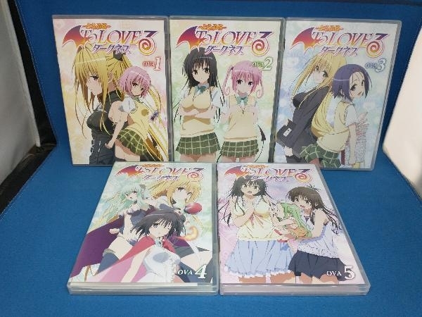 To LOVEる-とらぶる- ダークネス DVD付き予約限定版 5,6,8,9,12巻 5冊