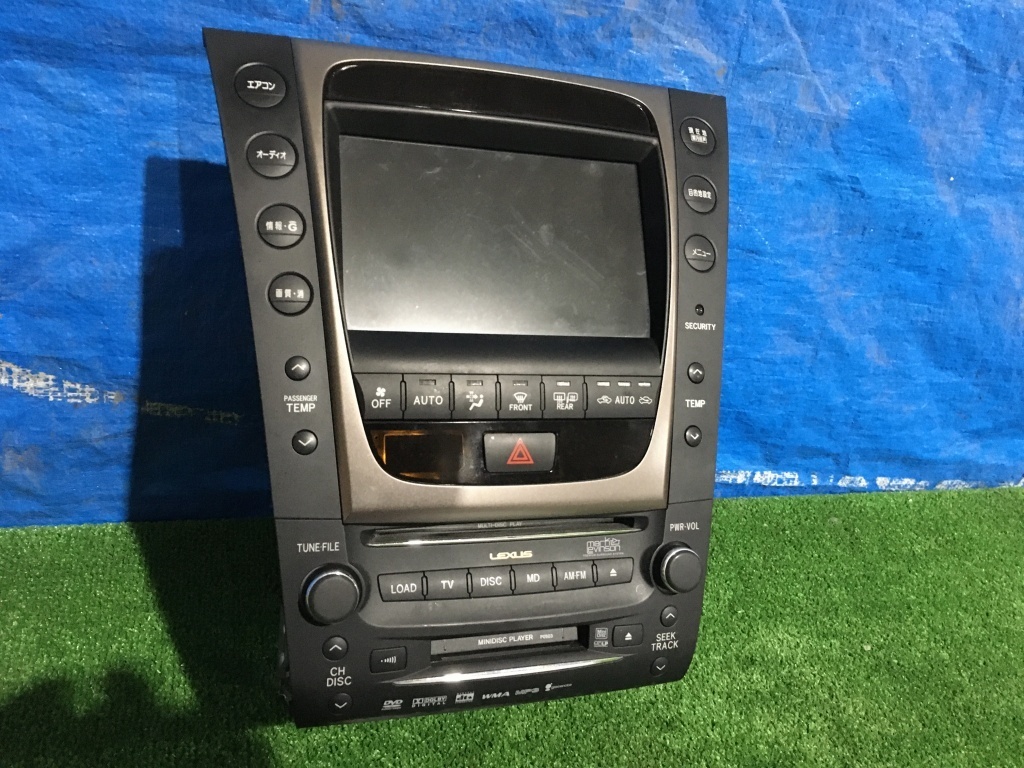 GS マルチモニター GRS UZS GWS 191/196 前期 86430-30123 レクサス