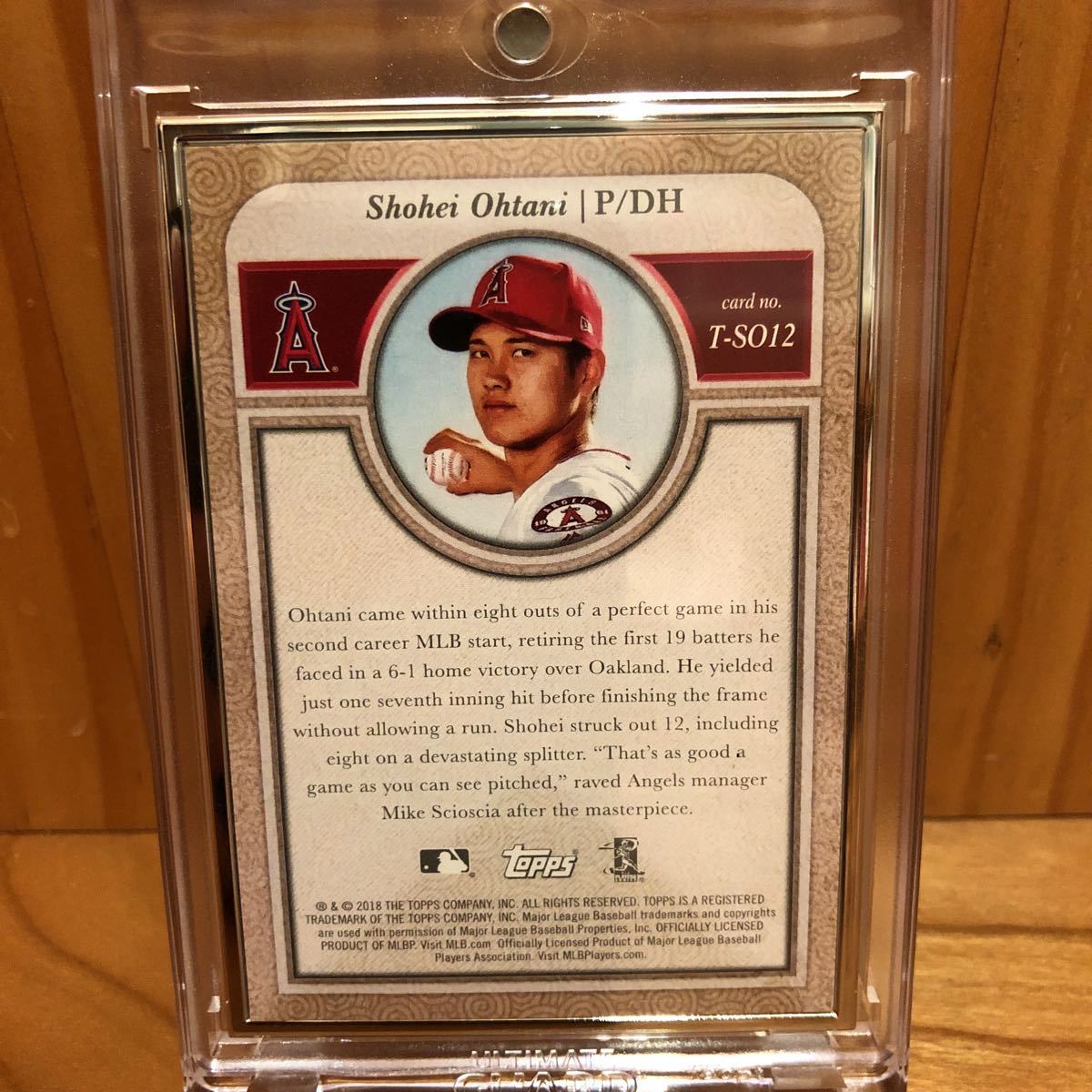 大谷翔平 50枚限定 ルーキー フレーム カード 最高級 box 2018 TOPPS 