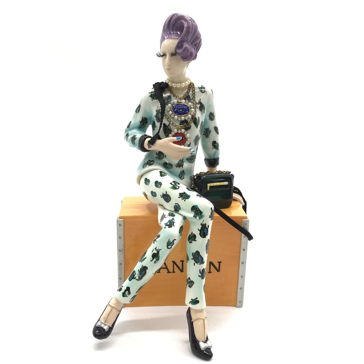 LANVIN ランバン MISS LANVIN DOLL 人形 No.47 磁器人形 ポーセリン