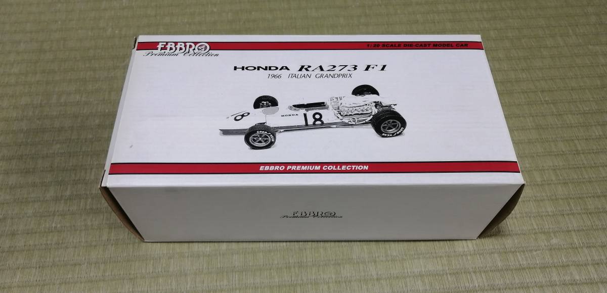 エブロ 1/20 HONDA RA273 F1 66 ITALIAN | TSUM1947.BY
