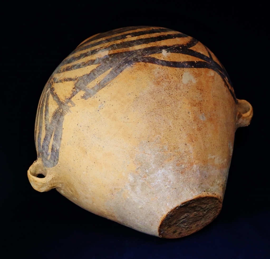 彩陶 中国彩陶双耳大壷 アンダーソン土器⁄出土品紀元前五千年 共