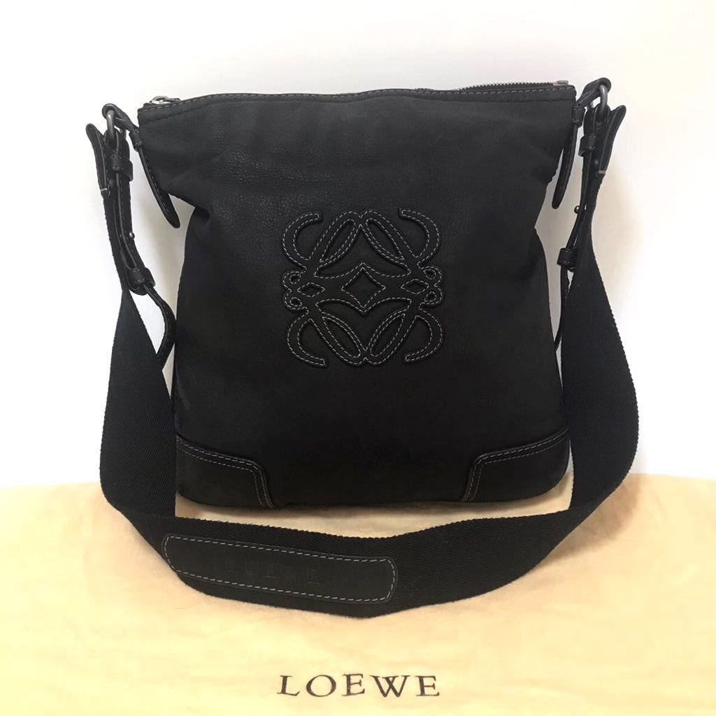 1円スタート◇【美品】LOEWE ロエベ アナグラム ショルダー 1円スタート◇【美品】LOEWE ロエベ アナグラム ショルダー
