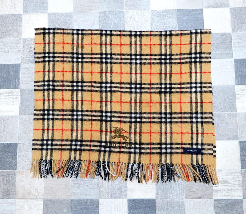 BURBERRY バーバリー ひざ掛け ロゴ刺繍 ブランド 【公式通販】