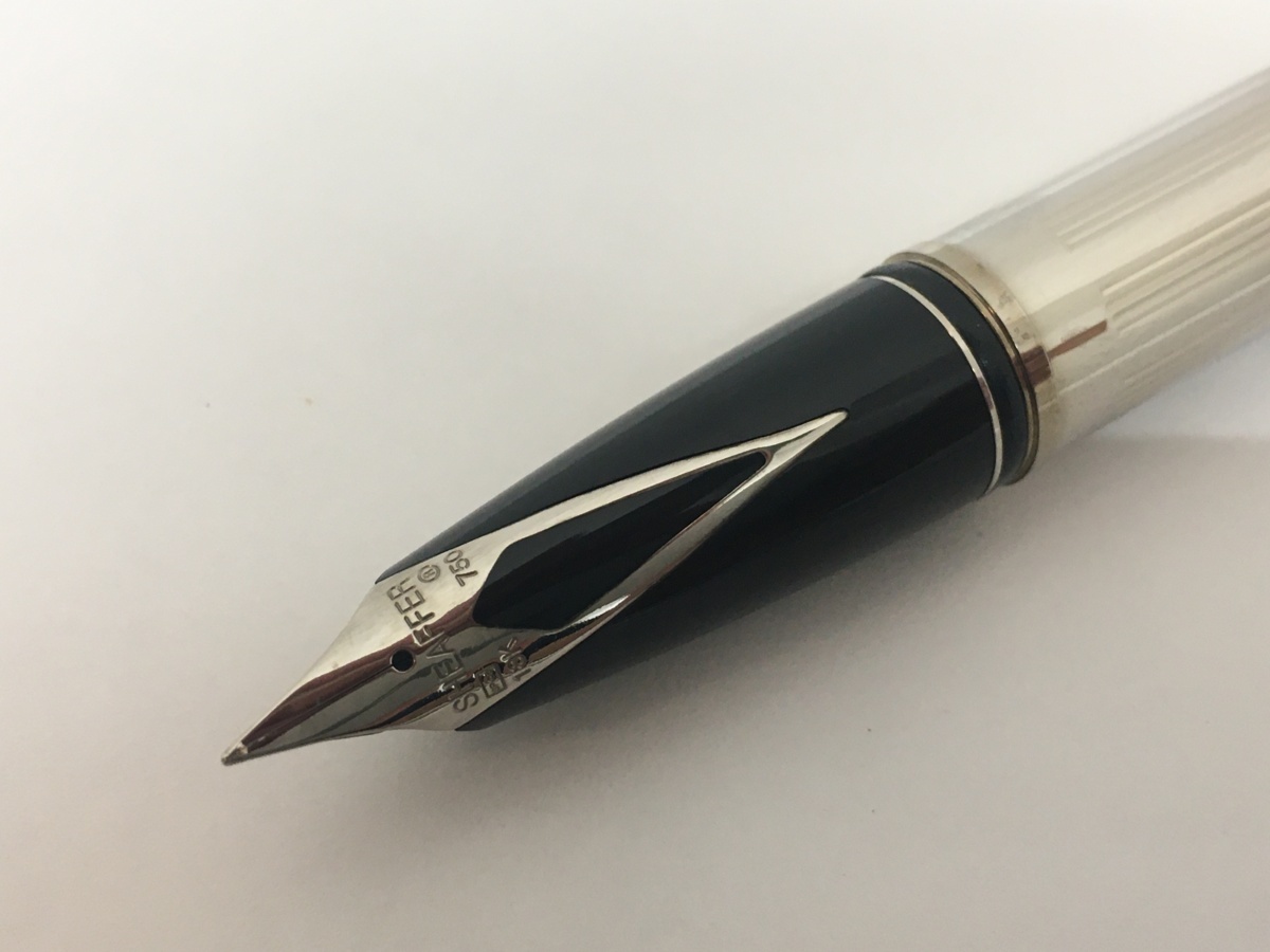送料全国一律500円 SHEAFFER シェーファー ペン先 18K 750 F 約14Cm