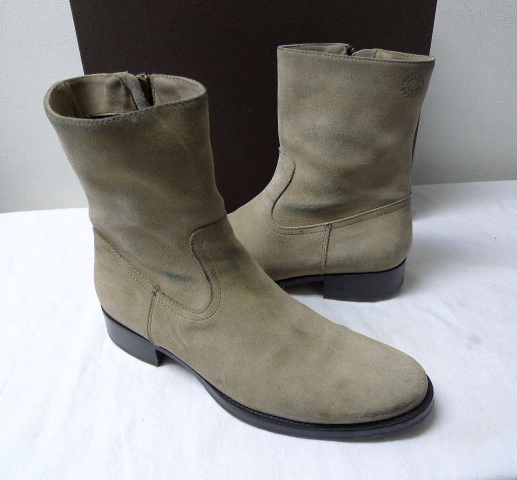 ブッテロ BUTTERO サイドジップブーツ茶 サイズ40 B825 BUTTERO】 B825