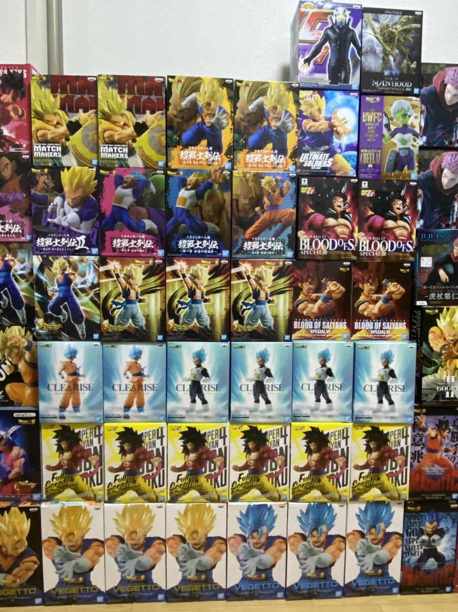 ドラゴンボール等大量101体プライズ未開封フィギュア まとめ売り ドラゴンボール等大量101体プライズ未開封フィギュア まとめ売り