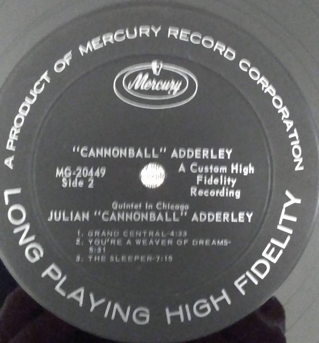 Cannonball ⁄ レコード CANNONBALL ADDERLEY (LP) Adderley キャノン