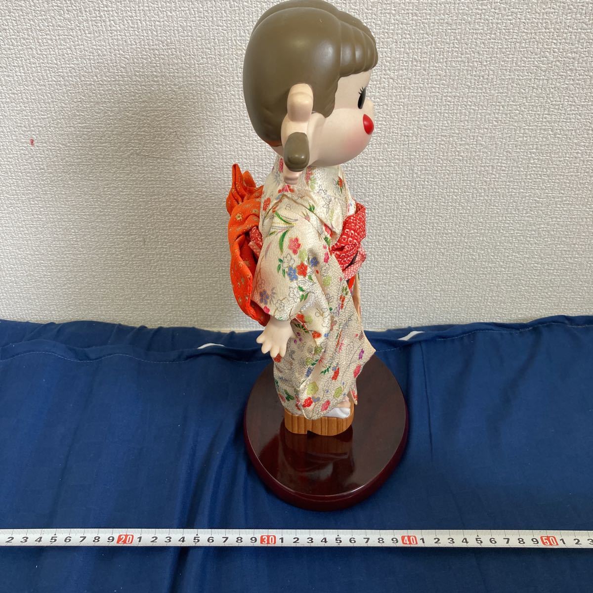 不二家 ペコちゃん 晴れ着 雅 不二家晴れ着ペコちゃん(茜) 箱付き