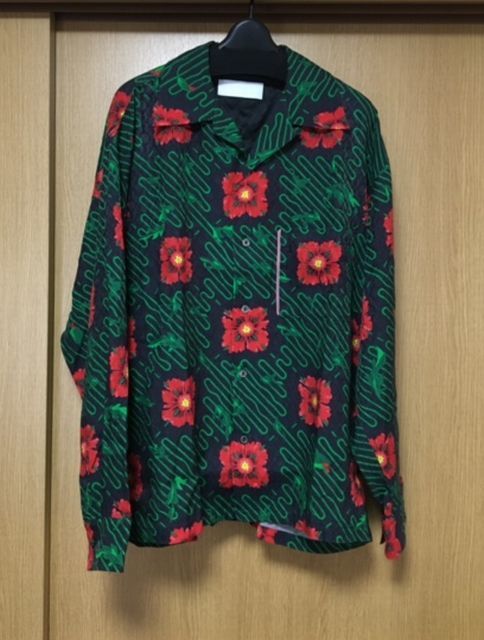 定番人気，セール 2021SS NEON SIGN ネオンサイン 花柄シャツ 48(Lサイズ)｜売買されたオークション情報、yahooの商品情報をアーカイブ公開 - オークファン 長袖シャツ一般