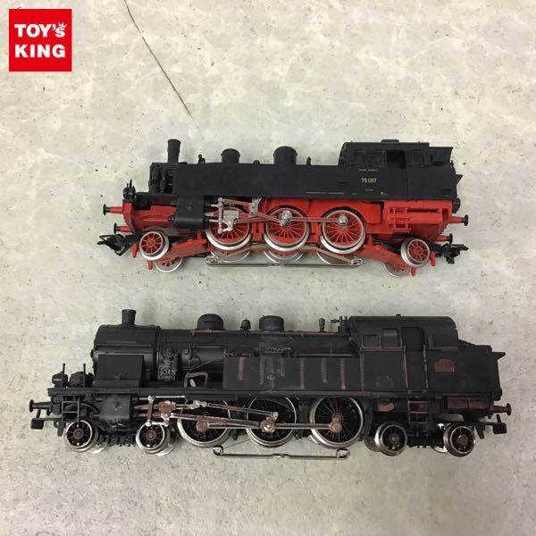 1円～ 訳あり ジャンク メルクリン HOゲージ 蒸気機関車 鉄道模型(機関 