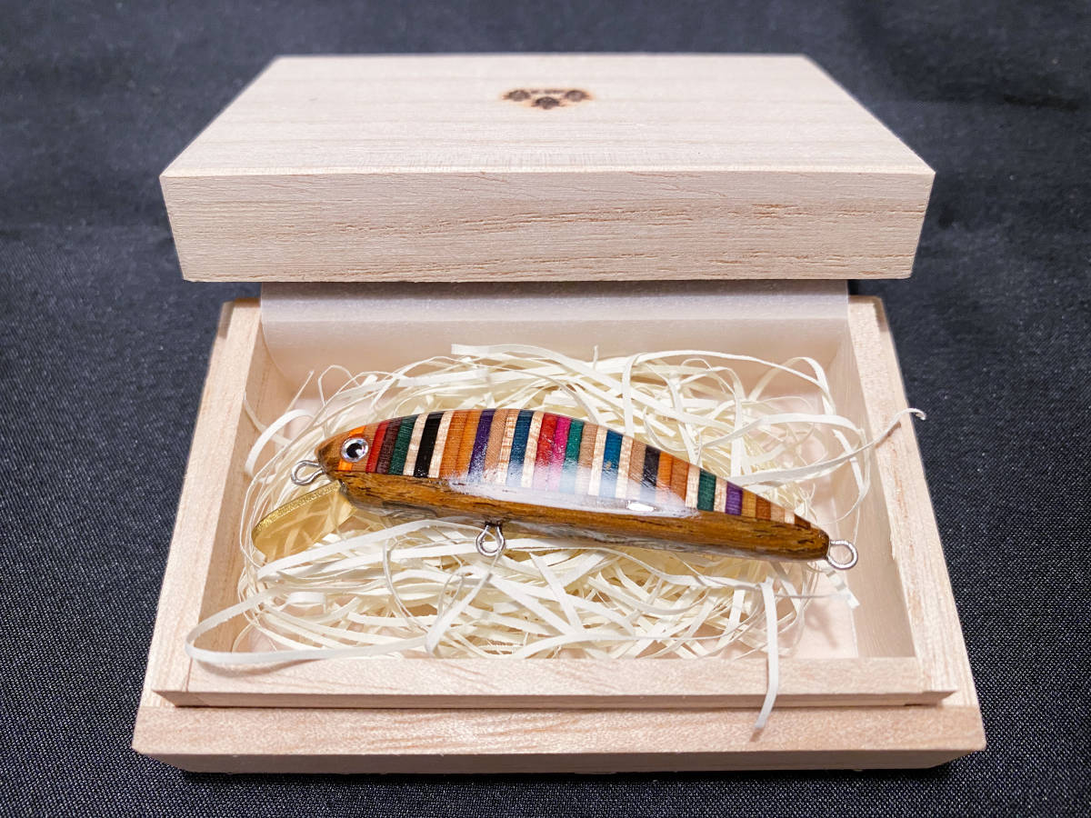 【未使用】LIF HANDCRAFT SK8 SIMA SIMA 54S【限定モデル】イタチミノー シンドラー 鱒moku カデンツァ ステイゴールド ミノー カスケット