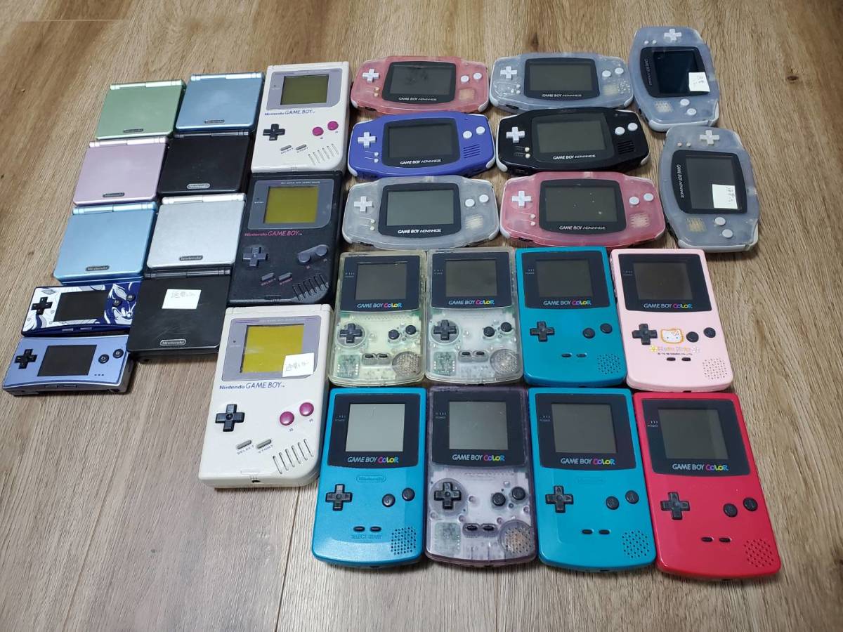 任天堂 Nintendo 初期ゲームボーイ3台・ゲームボーイアドバンス8台 