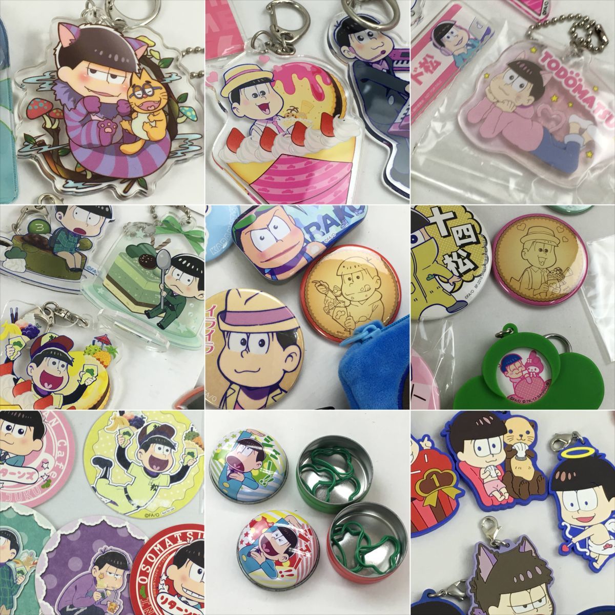 04y6161)おそ松さんグッズまとめ売り[おそ松/カラ松/チョロ松/一松/十 