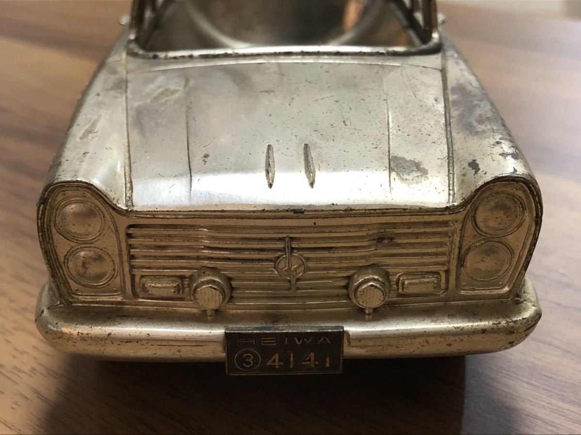 当時物 レトロ 日産 セドリック シガレットケース 金属製 昭和レトロ