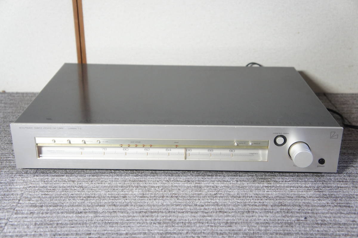 送料無料，新作 ラックスマン/LUXMAN T-12 オーディオ チューナー(チューナー)｜売買されたオークション情報、yahooの商品情報をアーカイブ公開 - オークファン チューナー