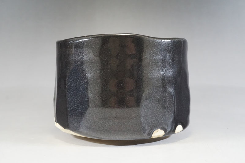 美術品・アンティーク・コレクション 佐治光太郎（光寿） 黒織部 茶碗