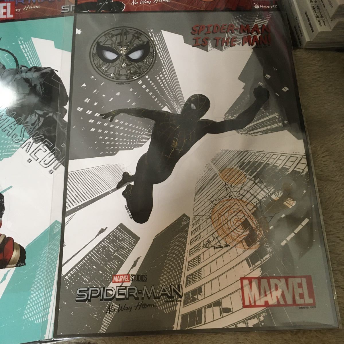 新作 未開封 スパイダーマン SPIDER-MAN ハッピーくじ Happyくじ 一番 
