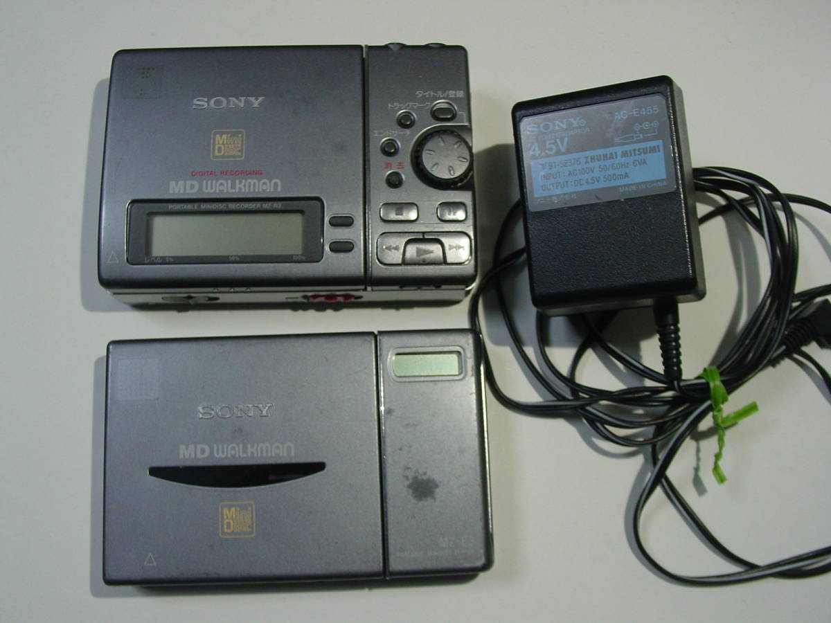 ☆ SONY製 MD (MZ-R3，MZ-E3) 中古品 MD SONY MZ-R3 美品