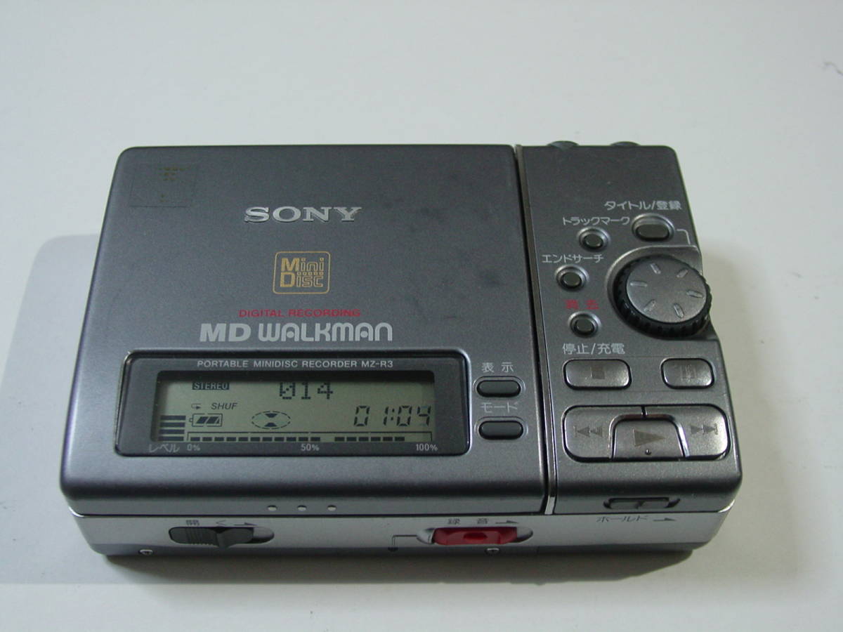 ☆ SONY製 MD (MZ-R3，MZ-E3) 中古品 MD SONY MZ-R3 美品