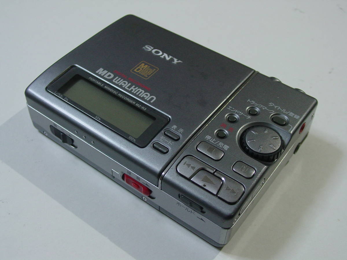☆ SONY製 MD (MZ-R3，MZ-E3) 中古品 MD SONY MZ-R3 美品