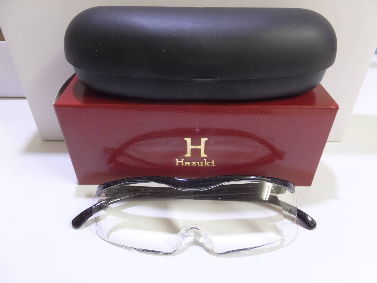 【激安大特価，限定SALE】 交換鼻パット10個サービス 正規品 ハズキルーペラージ1.85倍クリア黒(その他拡大鏡)｜売買されたオークション情報、yahooの商品情報をアーカイブ公開 - オークファン その他拡大鏡