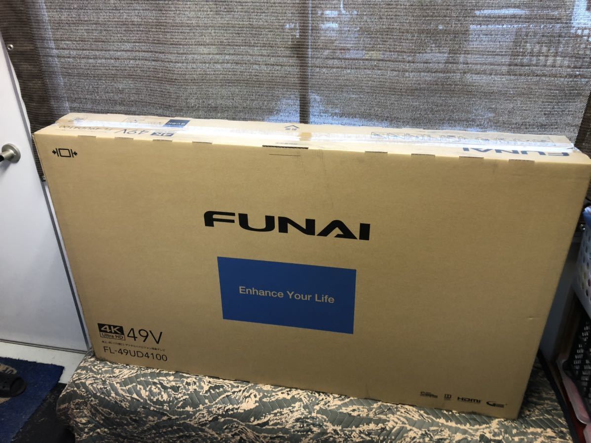 低価，正規品 FUNAI 液晶テレビ FL-49UD4100 49型(液晶)｜売買されたオークション情報、yahooの商品情報をアーカイブ公開 - オークファン 液晶