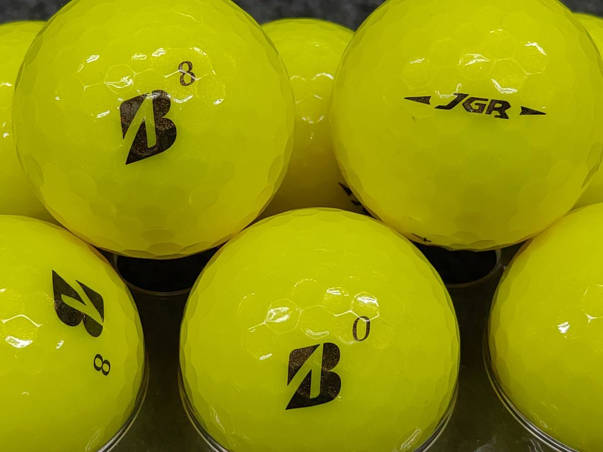 ☆高品質☆A級☆ブリヂストン TOUR JGR イエロー 24球セット ゴルフボール