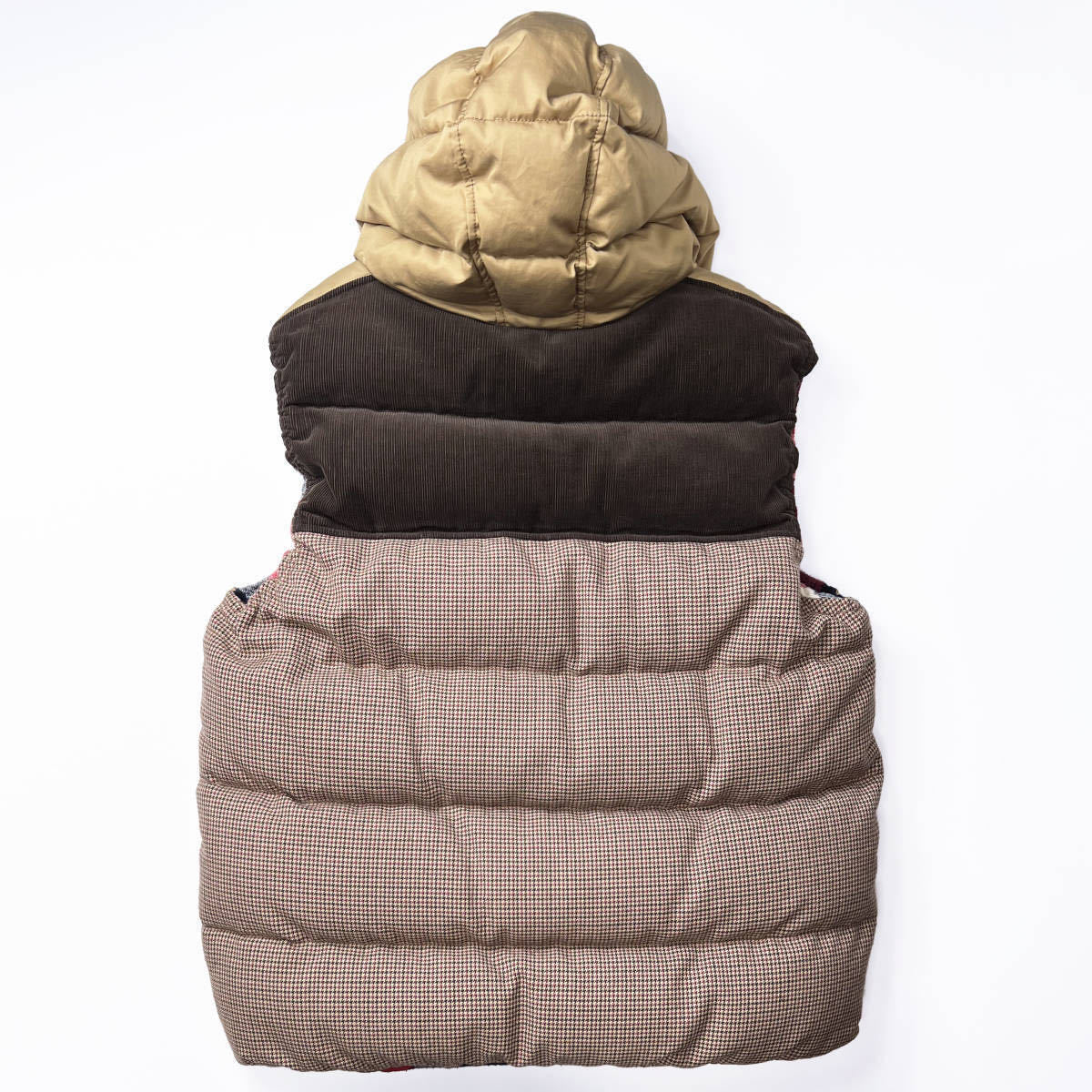 Lサイズ リバーシブル ダウンベスト 切り替え JUNYA WATANABE MAN  