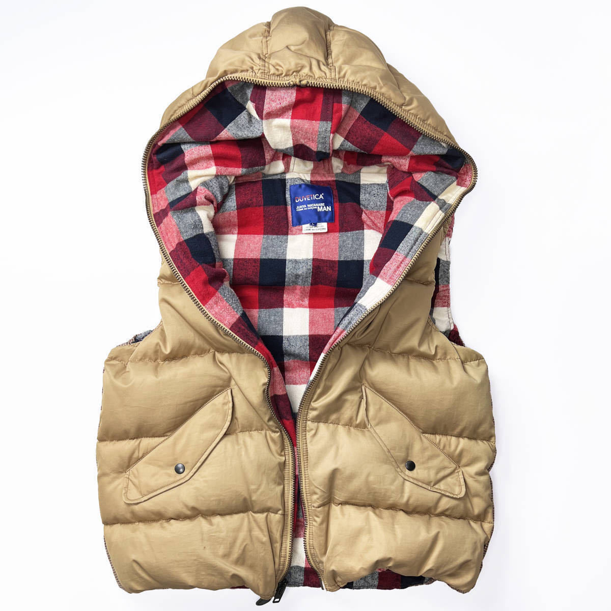 超美品 希少L JUNYA WATANABE DUVETICA ダウンベスト DUVETICA