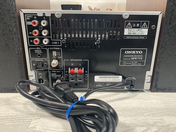  【美品・動作良好】ONKYO X-NFR7TX システムコンポ オンキョー
