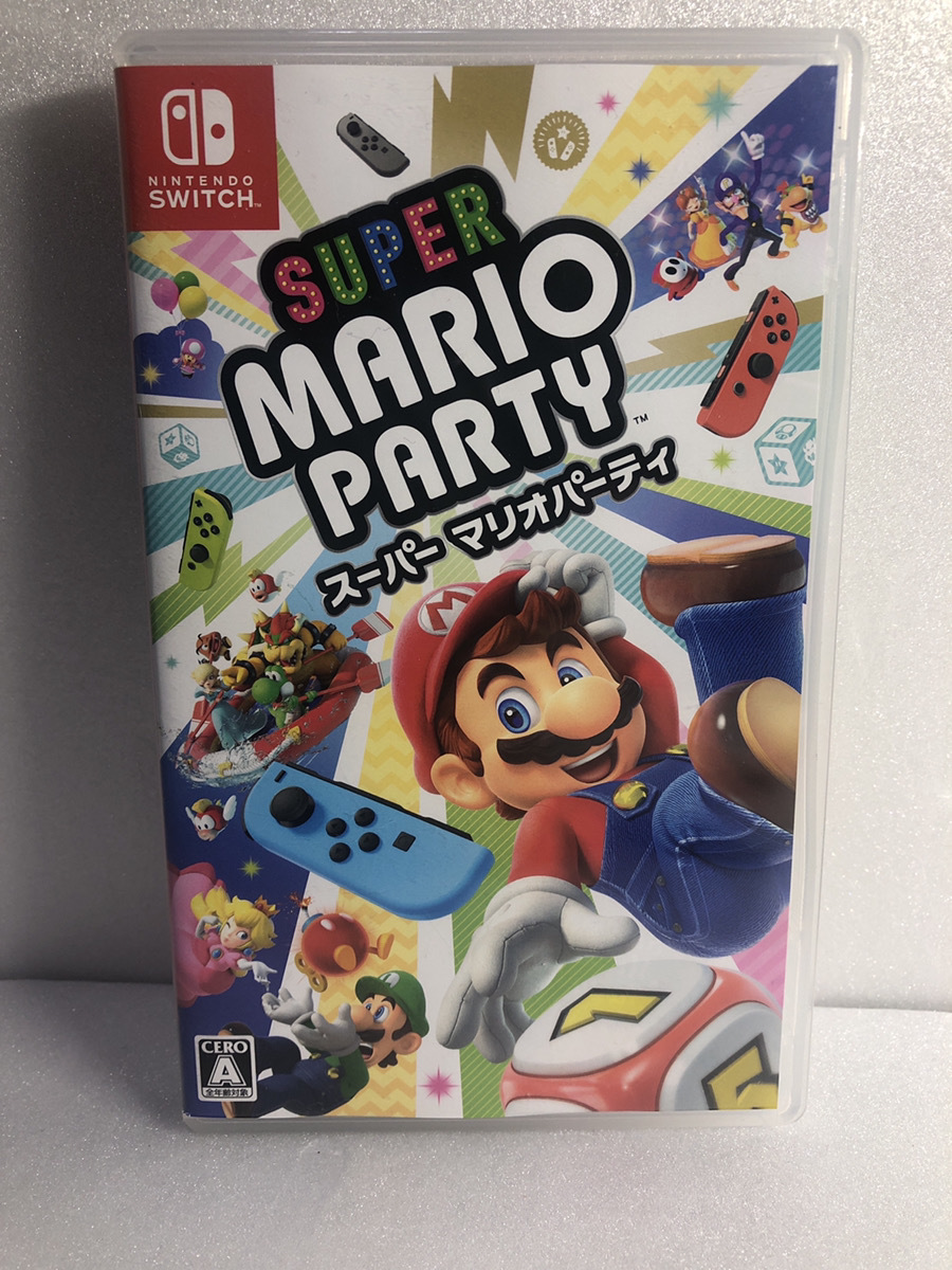 新品未使用　スイッチゲーム4本セット 美品1円スタ】☆スーパー マリオパーティ -Switch☆売切り