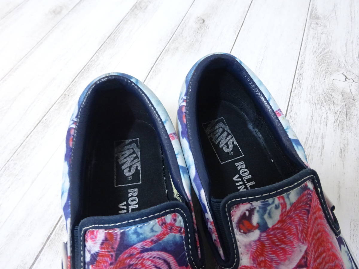 ROLLICKING x VANS V98RK ALOHA SLIP ON HYAKUTORA スニーカー 