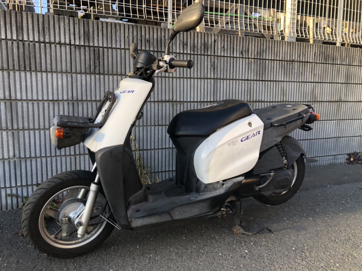 ヤマハ ギア 原付 パーキングスタンド Gear 部品取り 車体 バイク Yamaha スクーター デリバリー 配達 事故車 50cc以下 売買されたオークション情報 Yahooの商品情報をアーカイブ公開 オークファン Aucfan Com