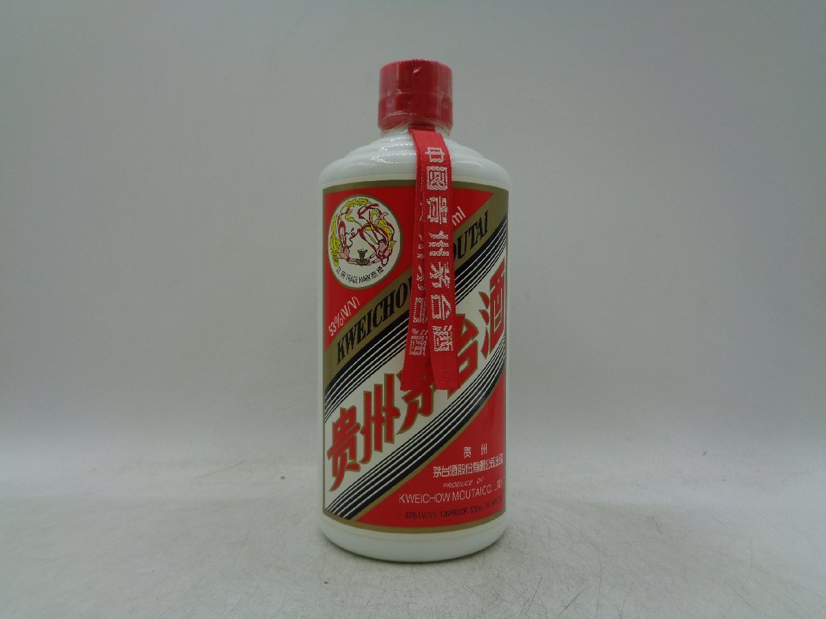 貴州茅台酒 五星 500ml 53度 1990年 未開封 マオタイ酒 中国酒 五星麦