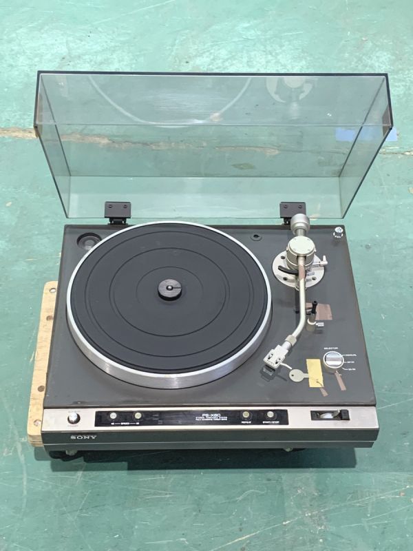 1-168 SONY ソニー ターンテーブル レコードプレーヤー PS-X60【針無し