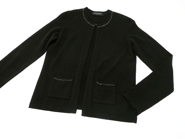 ☆国内正規/未使用☆BALMAIN PARISバルマン/レリアン/カシミヤ  