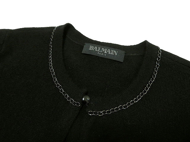 ☆国内正規/未使用☆BALMAIN PARISバルマン/レリアン/カシミヤ  