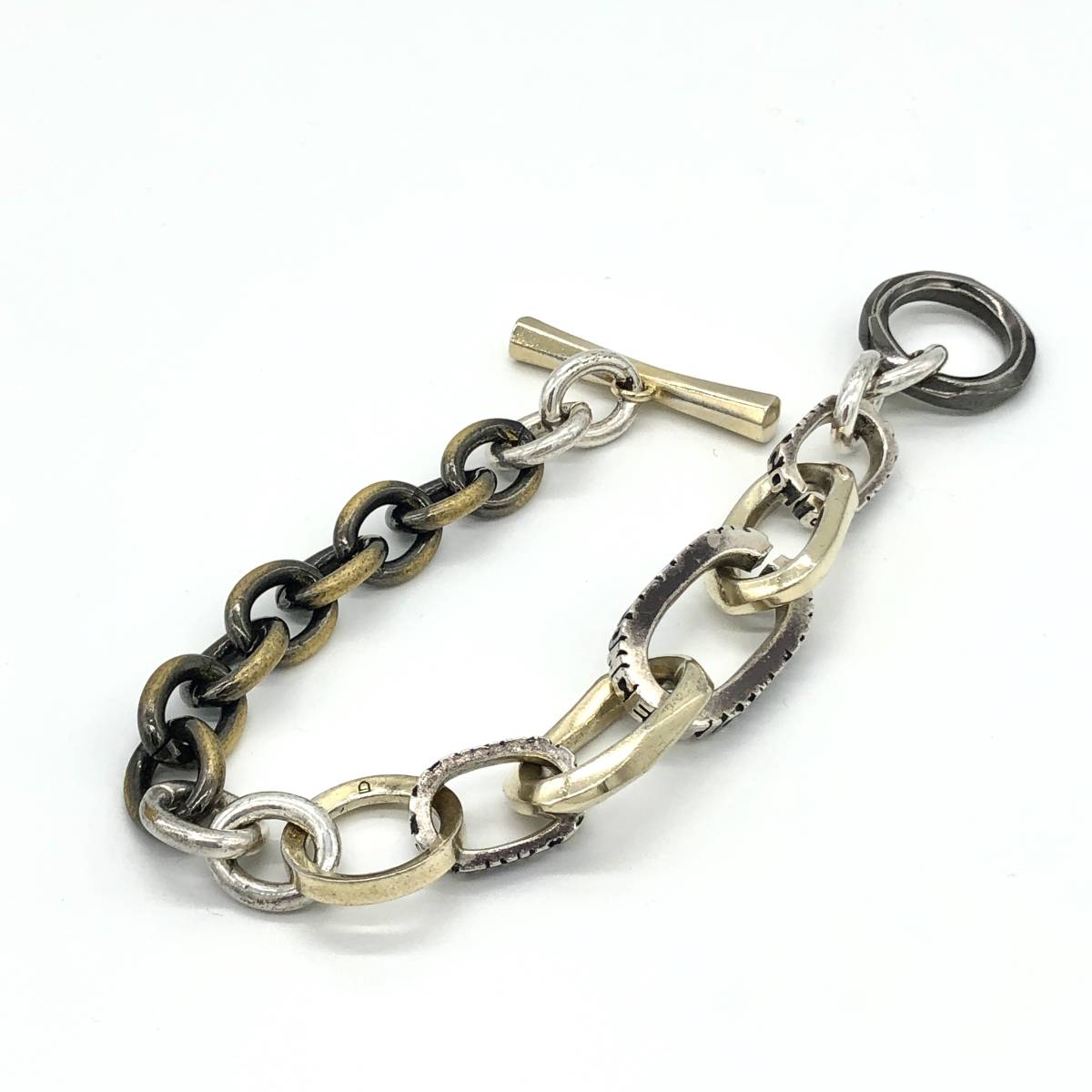 1円スタート！☆ GARNI Reassemble Bracelet No.1 / ガルニ シルバー 