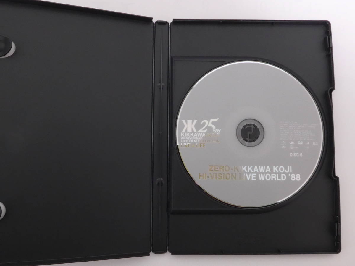 吉川晃司KIKKAWAKOJI HI-VISION LIVE WORLD '88 吉川晃司 Ж ZERO-KIKKAWA KOJI HI-VISION LIVE WORLD '88 [DVD VIDEO