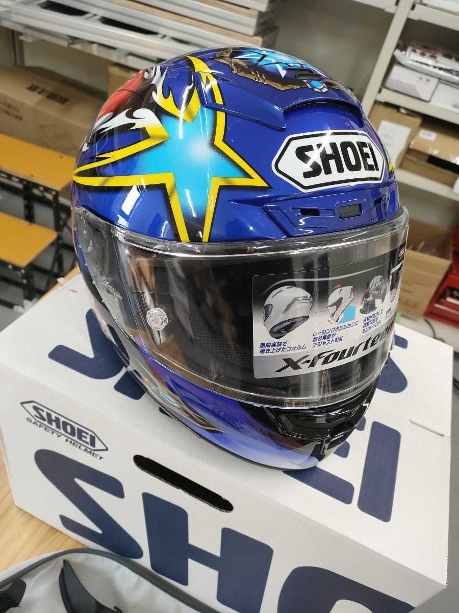 ショウエイ SHOEI 阿部典史 X-14 X-Fourteen ノリック XL きれい