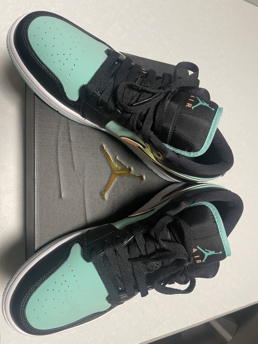 エアジョーダン 1 ロー ミントNIKE AIR JORDAN 1 LOW SE mint 27cm