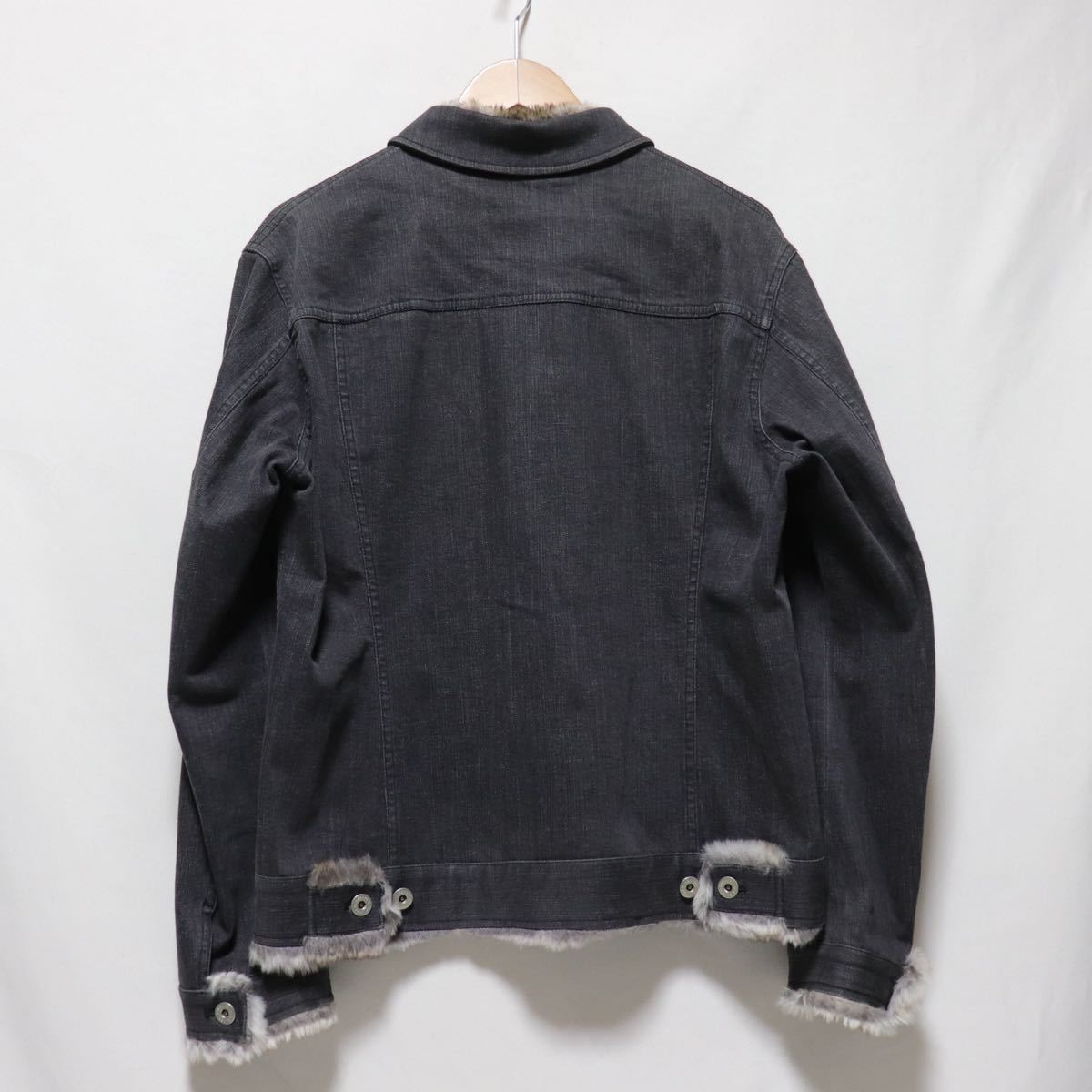 希少【Burberry Black Label】ラビット ファー 毛皮/ストレッチ/G