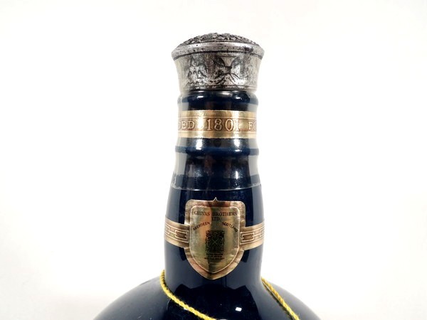 未開栓/古酒/ロイヤルサルート/青陶器/21年/スコッチ/700ml 43％/布袋