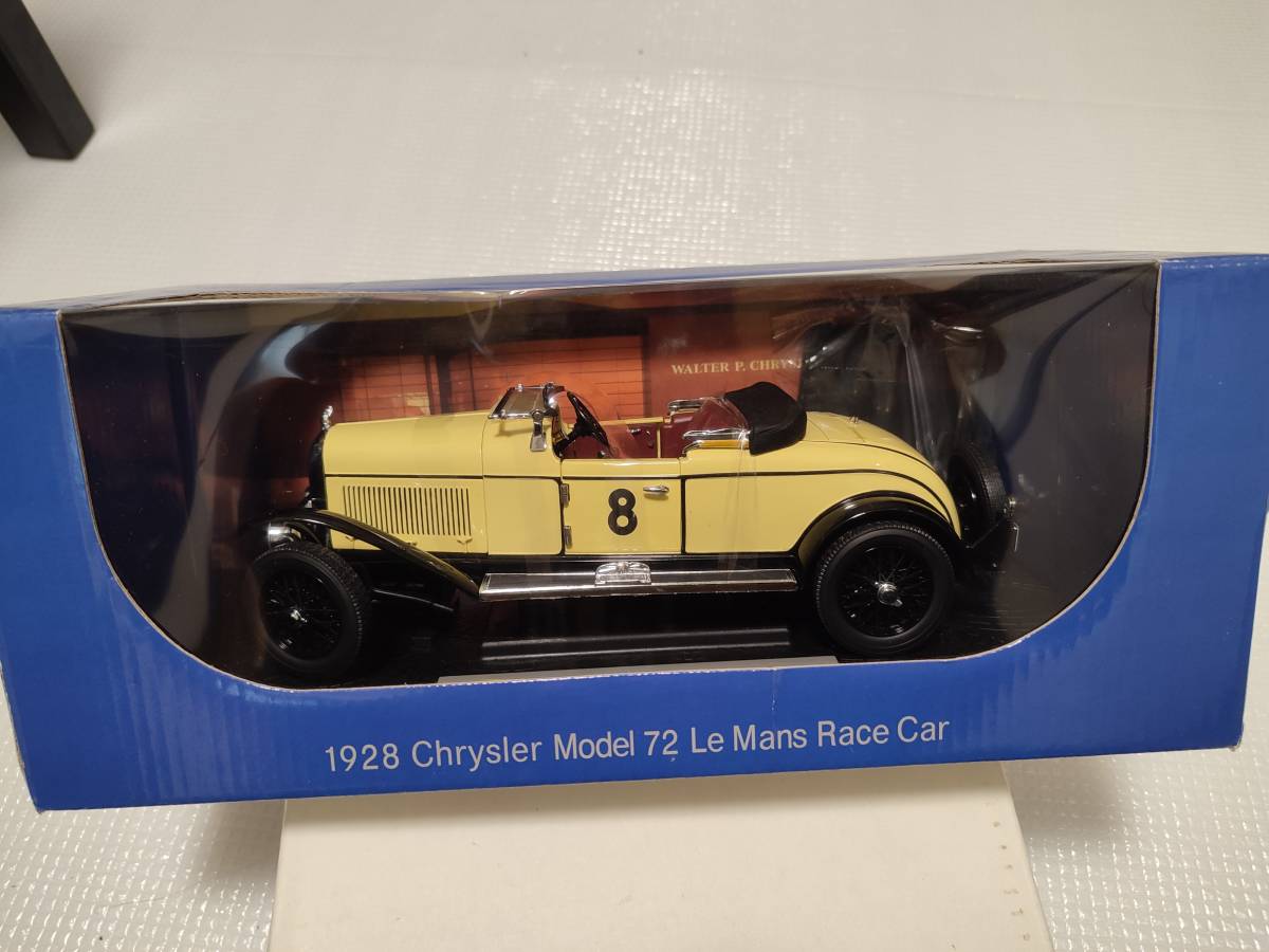 0 Chrysler Model 1 Le Mans Car Race 1⁄18 | in Signature scale of