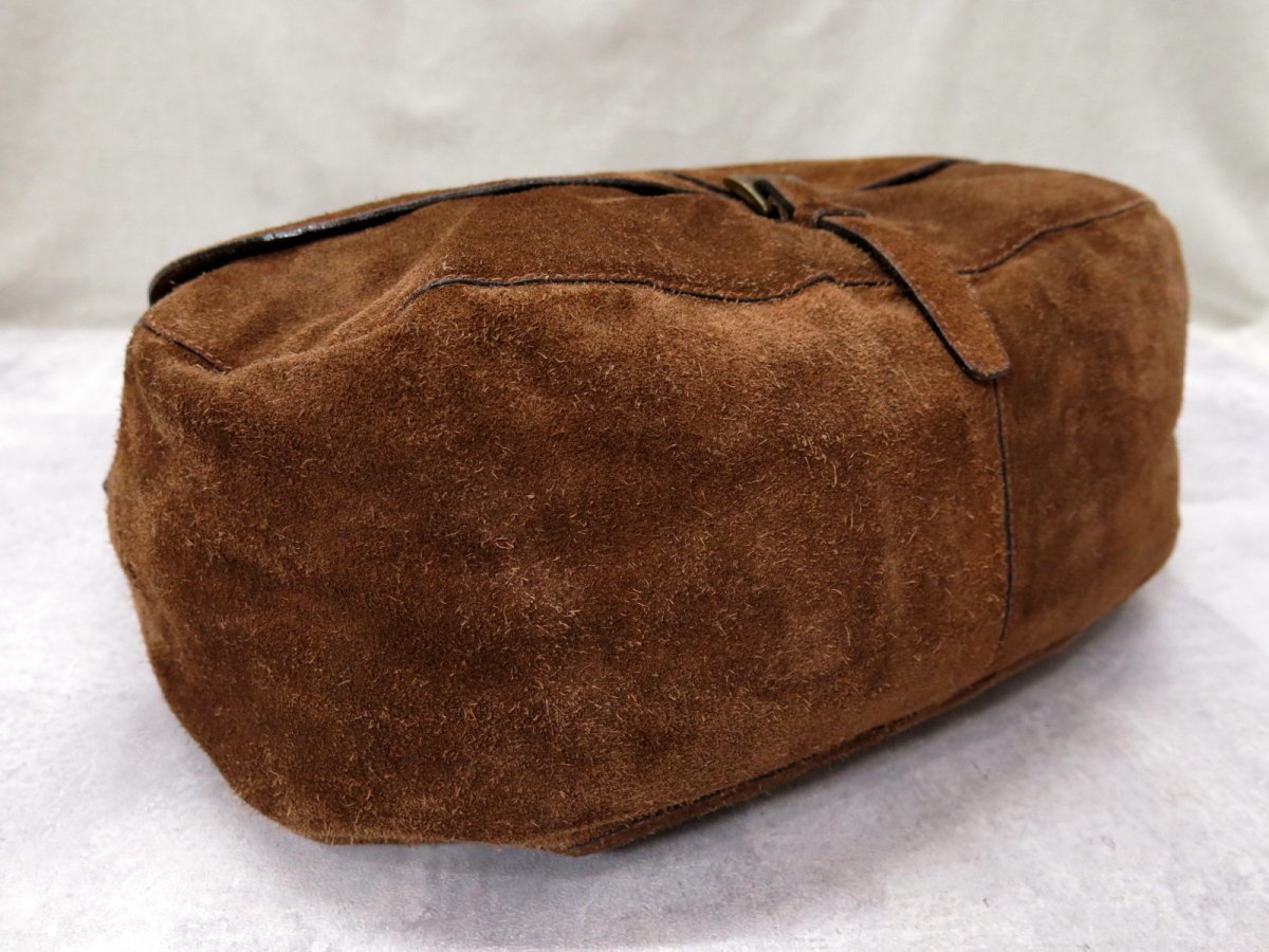 ○美品○PRADA プラダ○メンズ○スエード レザー 本革○ショルダー 