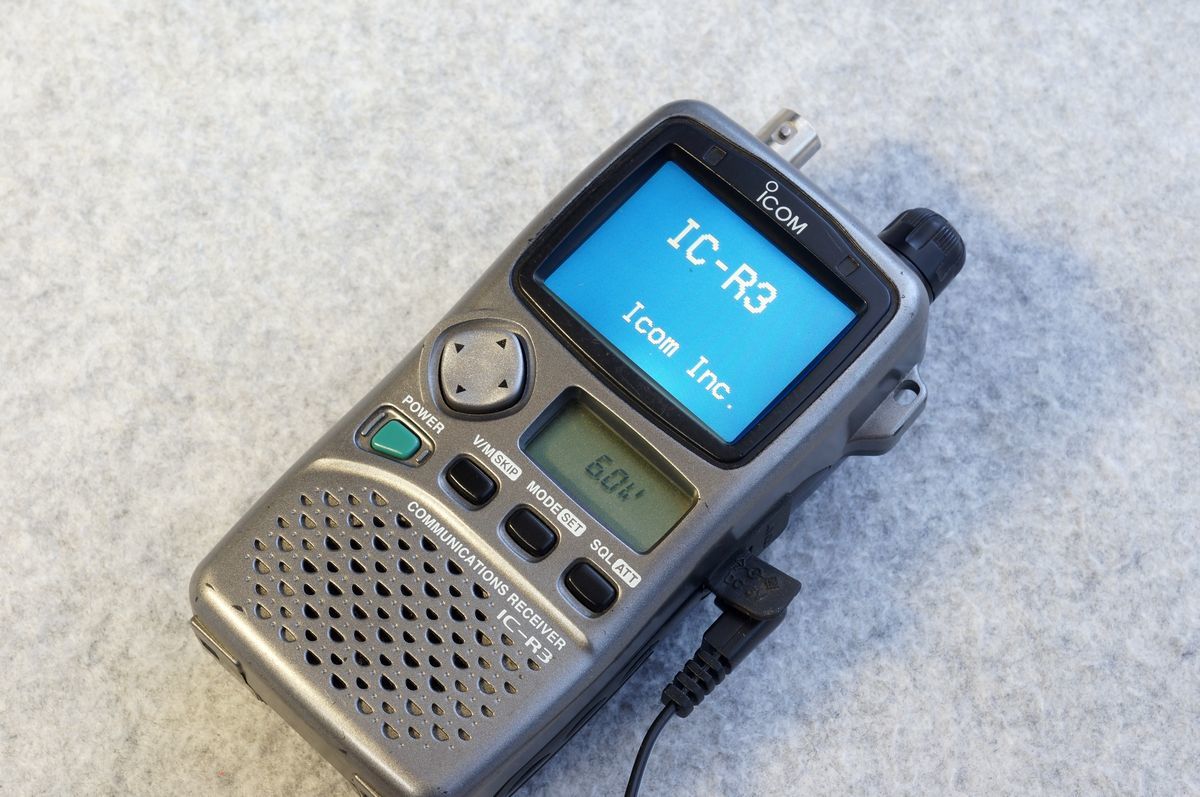 ICOM IC-R3 ( 簡易試験済み ） 受信機 ホビー、カルチャー 【公式通販】